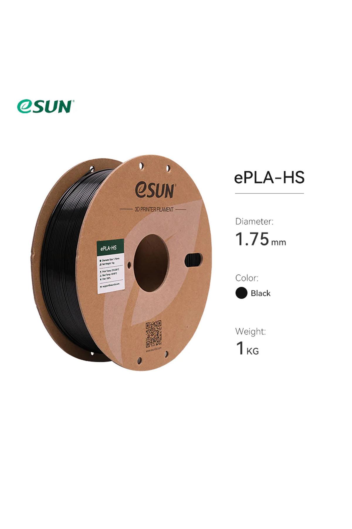 Esun%20PLA-HS%20Filament%20Siyah