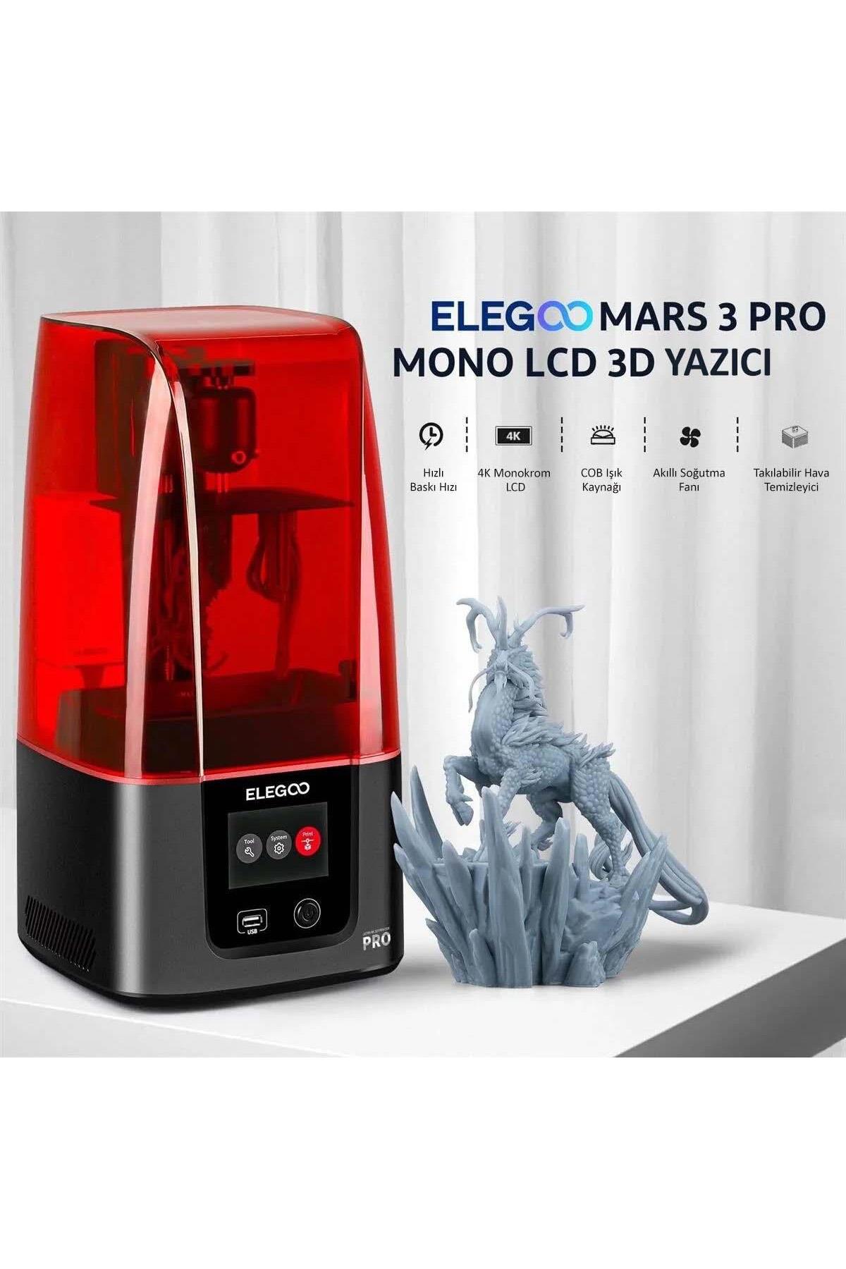 ELEGOO%20Mars%203%20Pro%20SLA%20Resin%203D%20Yazıcı