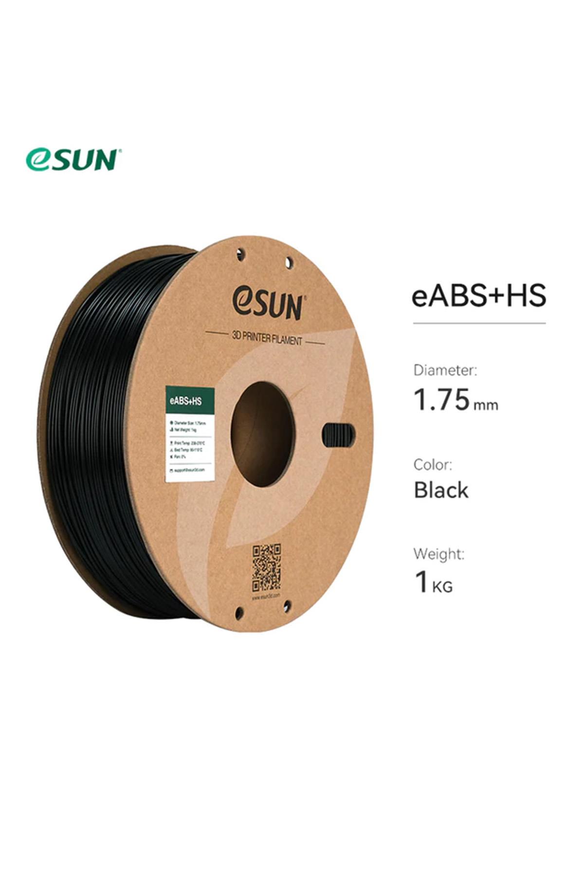 Esun%20eABS+%20HS%20Filament%20Siyah