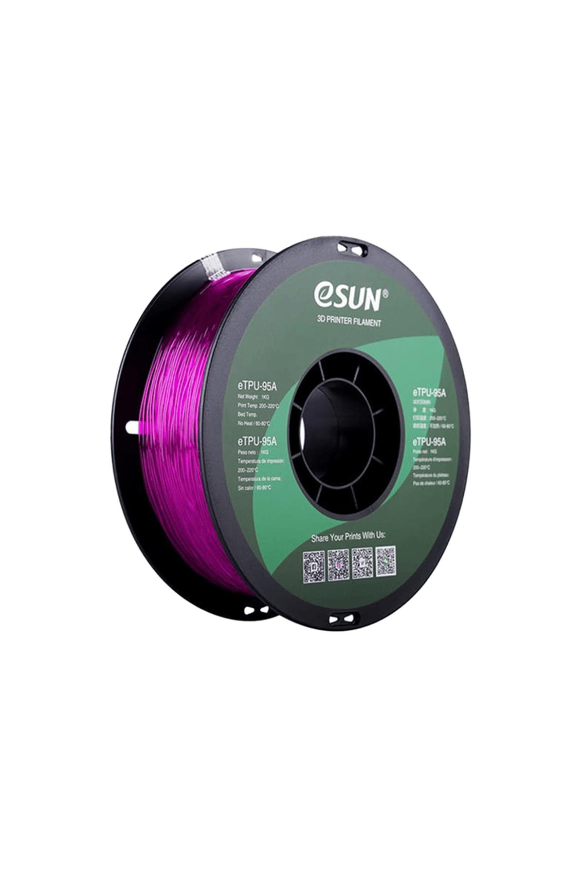 Esun%20eTPU-95A%20Filament%20Transparan%20Mor