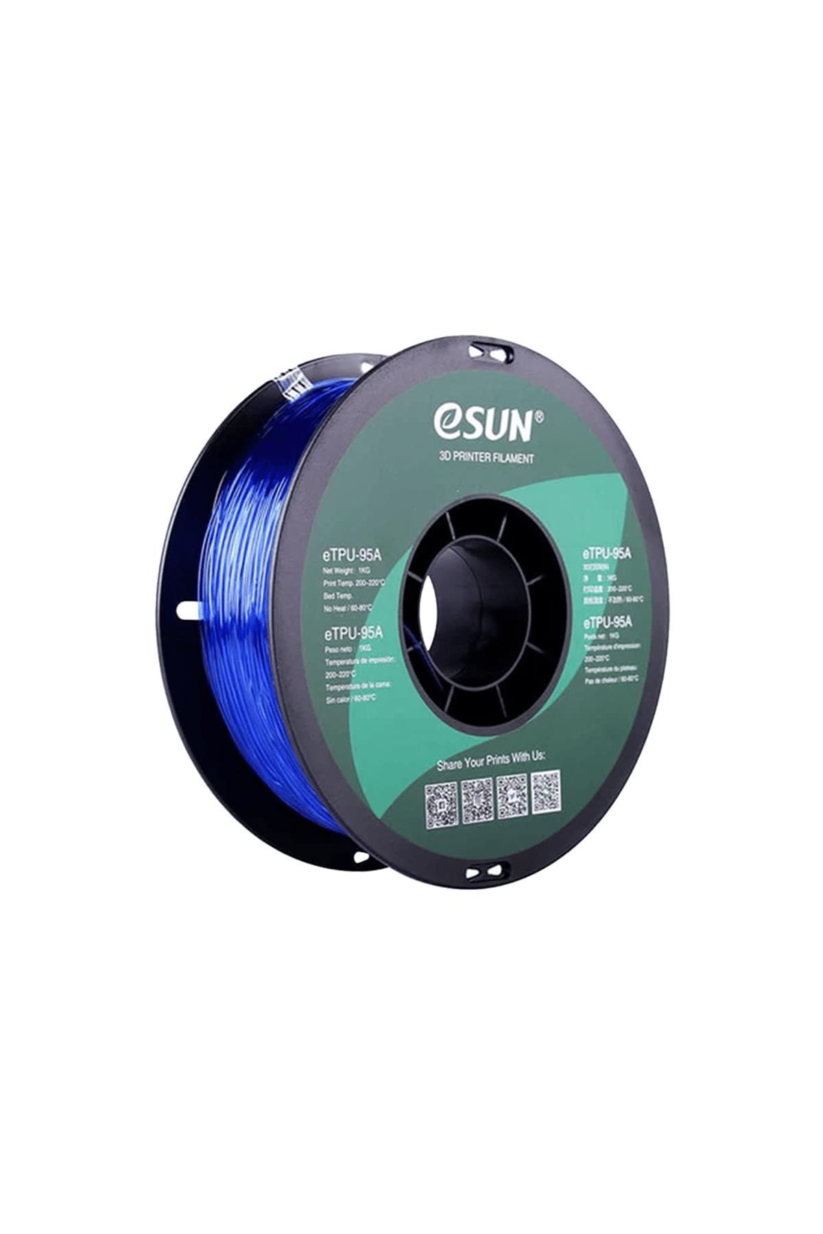 Esun%20eTPU-95A%20Filament%20Transparan%20Mavi