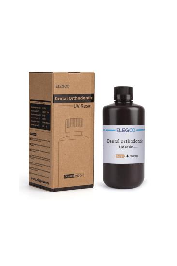 ELEGOO Dental Ortodontik UV Reçine 0.5 Kg - Turuncu