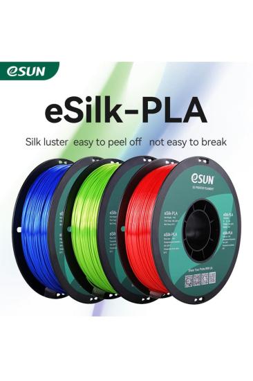 Esun eSilk-PLA Filament Koyu Sarı